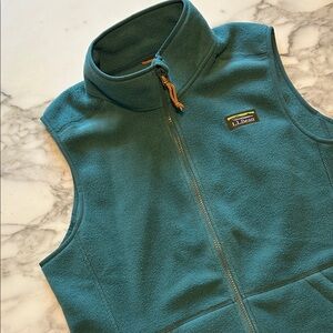 L.L. Bean Fleece Vest - Teal